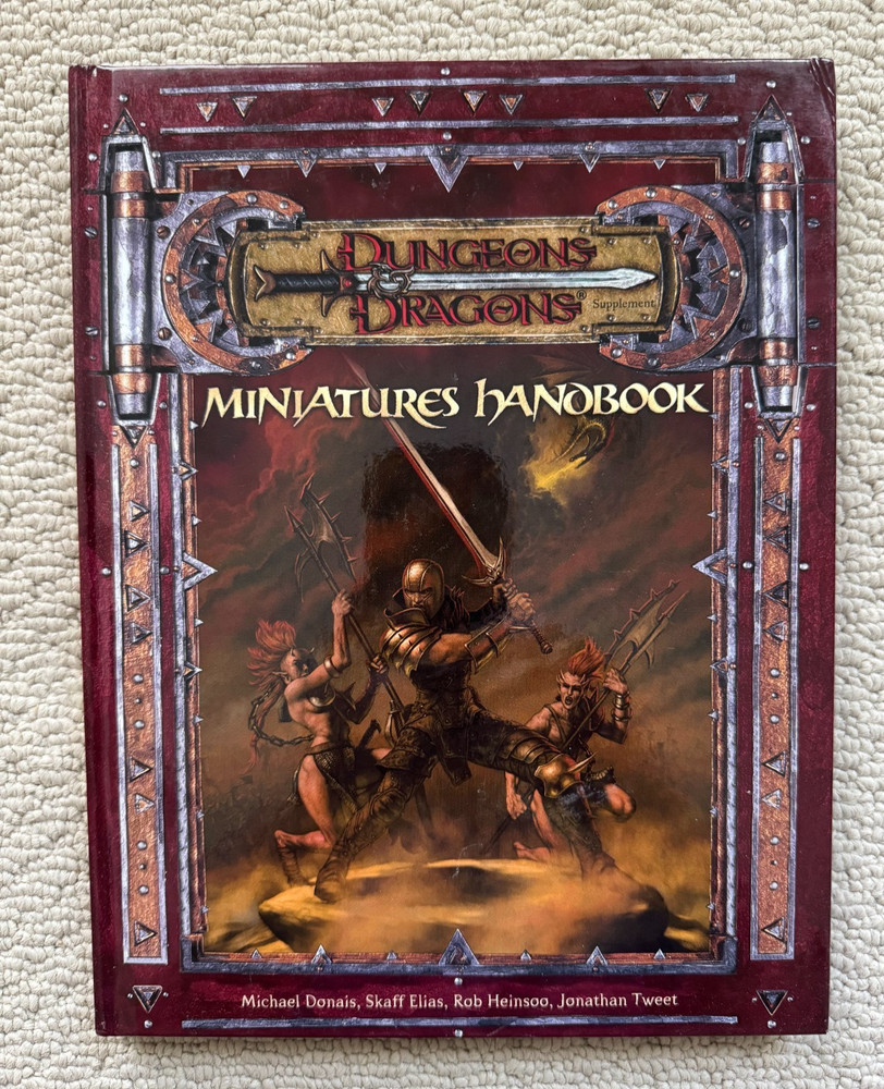 Dungeons & Dragons D&D 3.5 - Miniatures Handbook