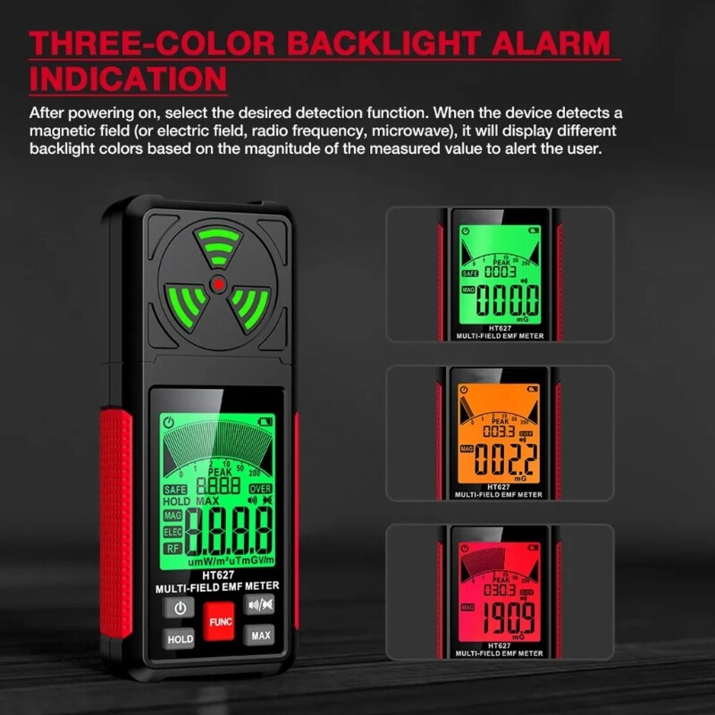 Electrical Electromagnetic Radiation Detector High Frequency Radiation Test