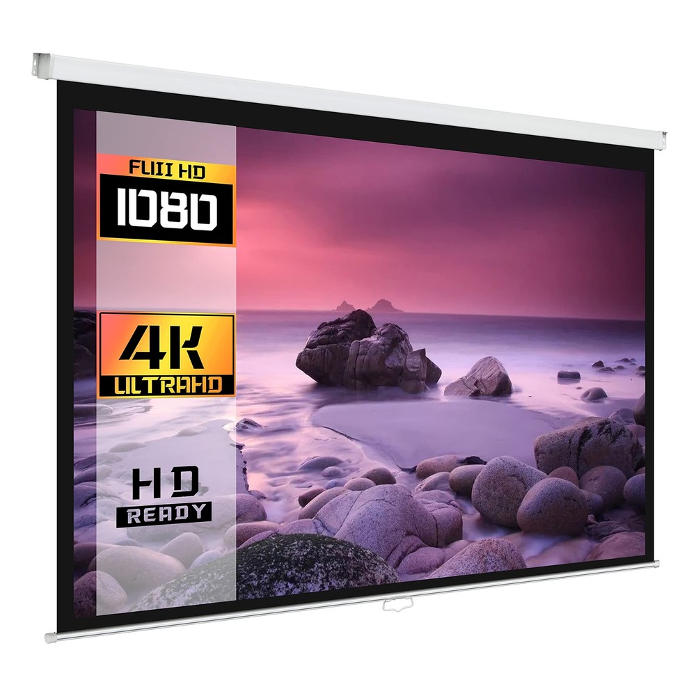 Proht 84" Manual Projection Screen 05350 169 Aspect Ratio Pull Down Projector