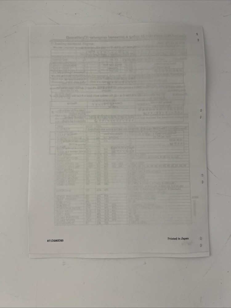 MITSUBISHI X300 LCD Projector User Manual, Cables Tested & Working