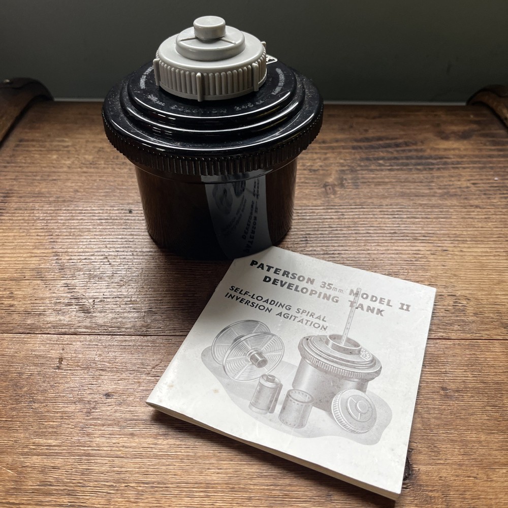 2 Paterson 35mm Developing Tanks. System 4 and Model 2