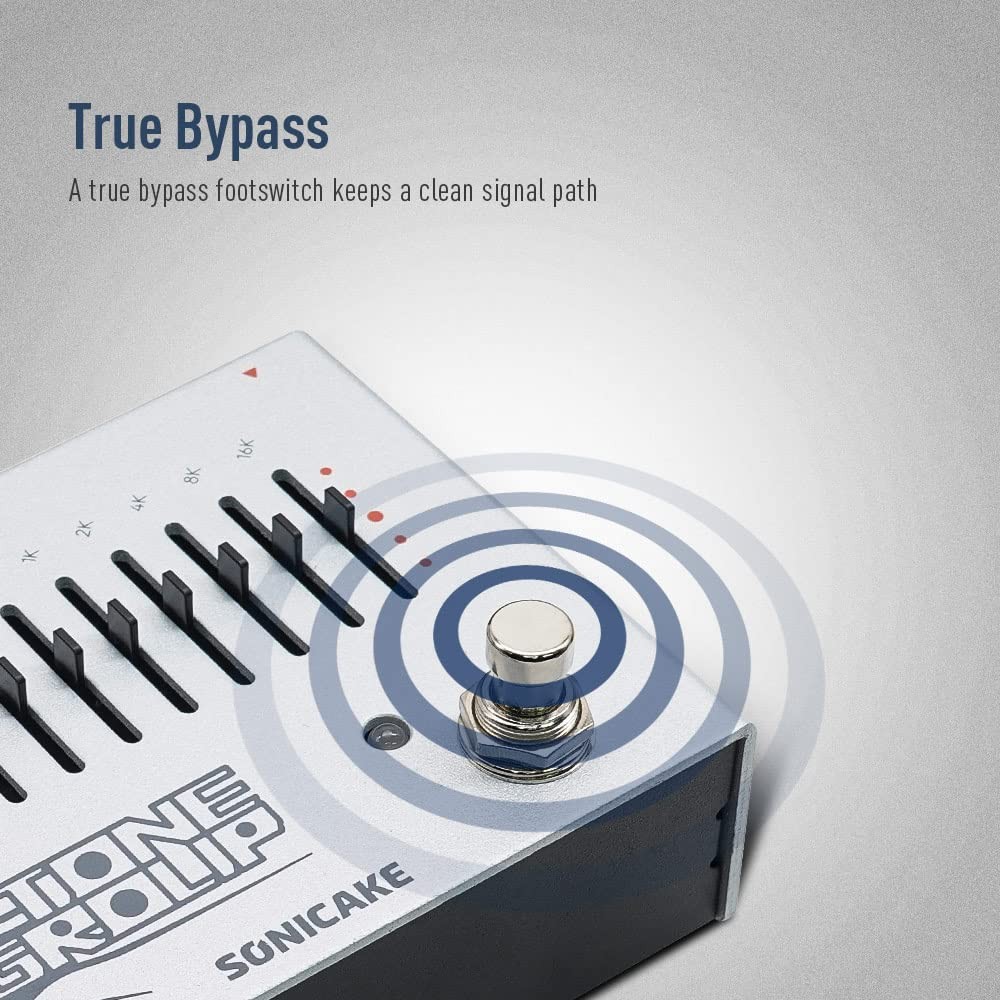 EQ Equalizer Guitar Effects Pedal Tone Group 10-Band