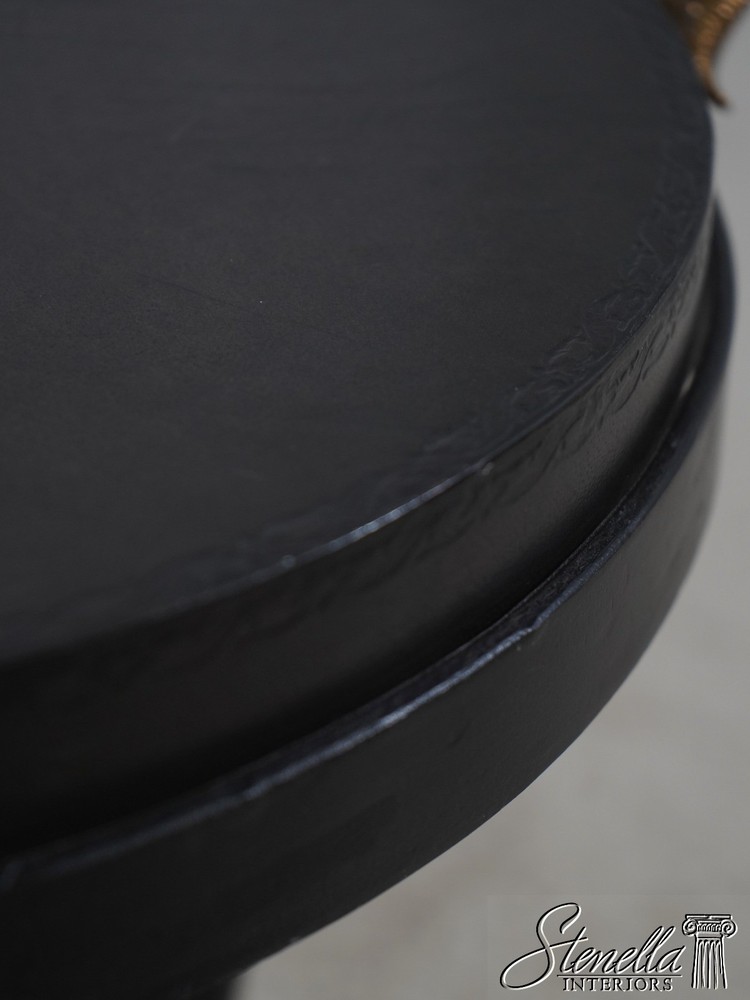 L71892: LABARGE Regency Style Rams Head Round Occasional Table