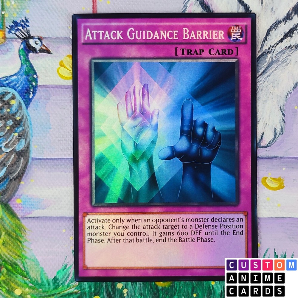 Attack Guidance Barrier ANIME EFFECT HOLO card