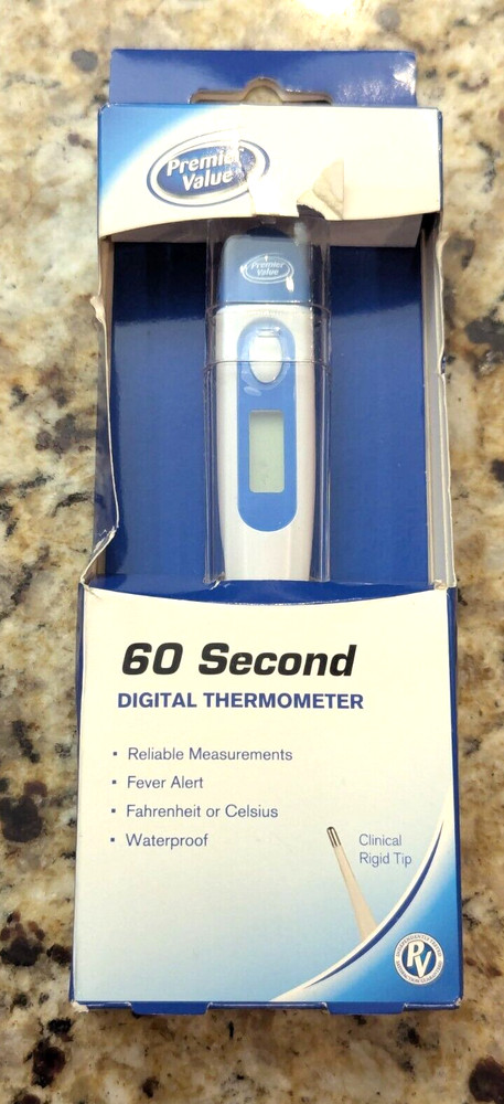 Premier Value Digital Thermometer 60 Seconds