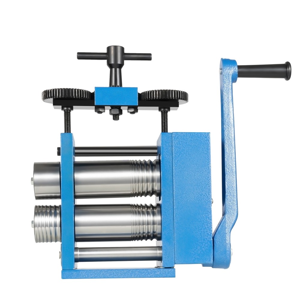 Jewelry Rolling Machine Manual Roller Combination Metal Tools Rolling Mill 6.5mm