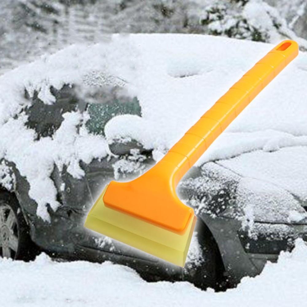 Car Windshield Ice Scraper Long Handle Versatile Car Snow Removal Scraper Ice