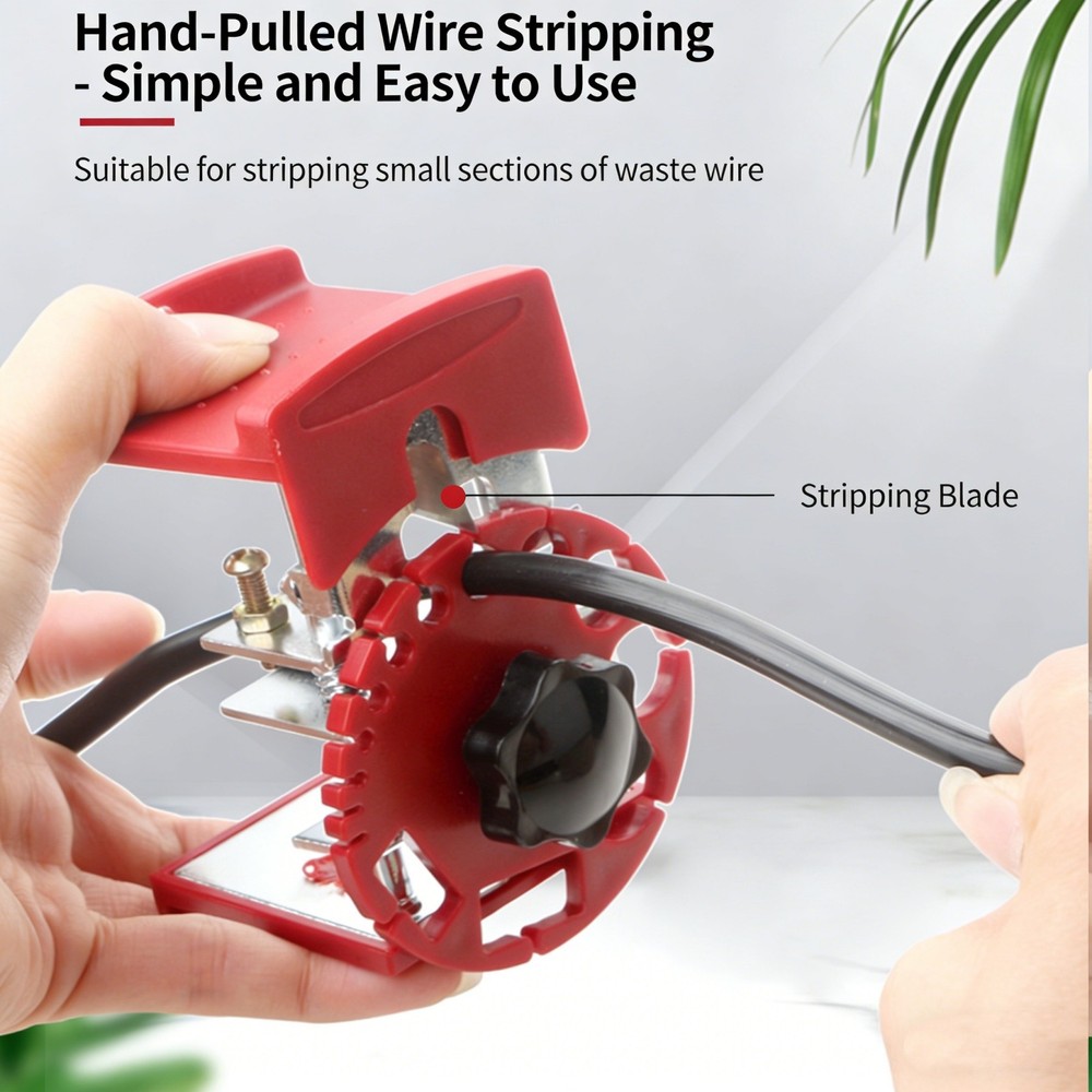 Wire Stripper Tool for Damaging Conductor Protection During Stripping Process