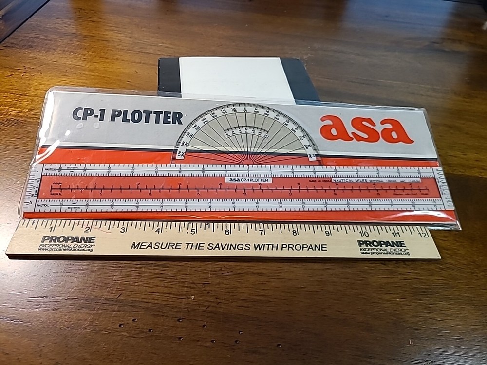 ASA CP-1 Navigation Plotter In Case