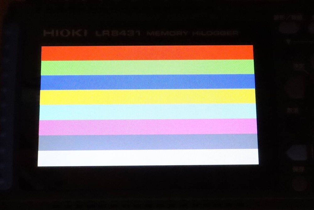 Hioki LR8431 Memory HiLogger Data Logger Tested Working CF Card