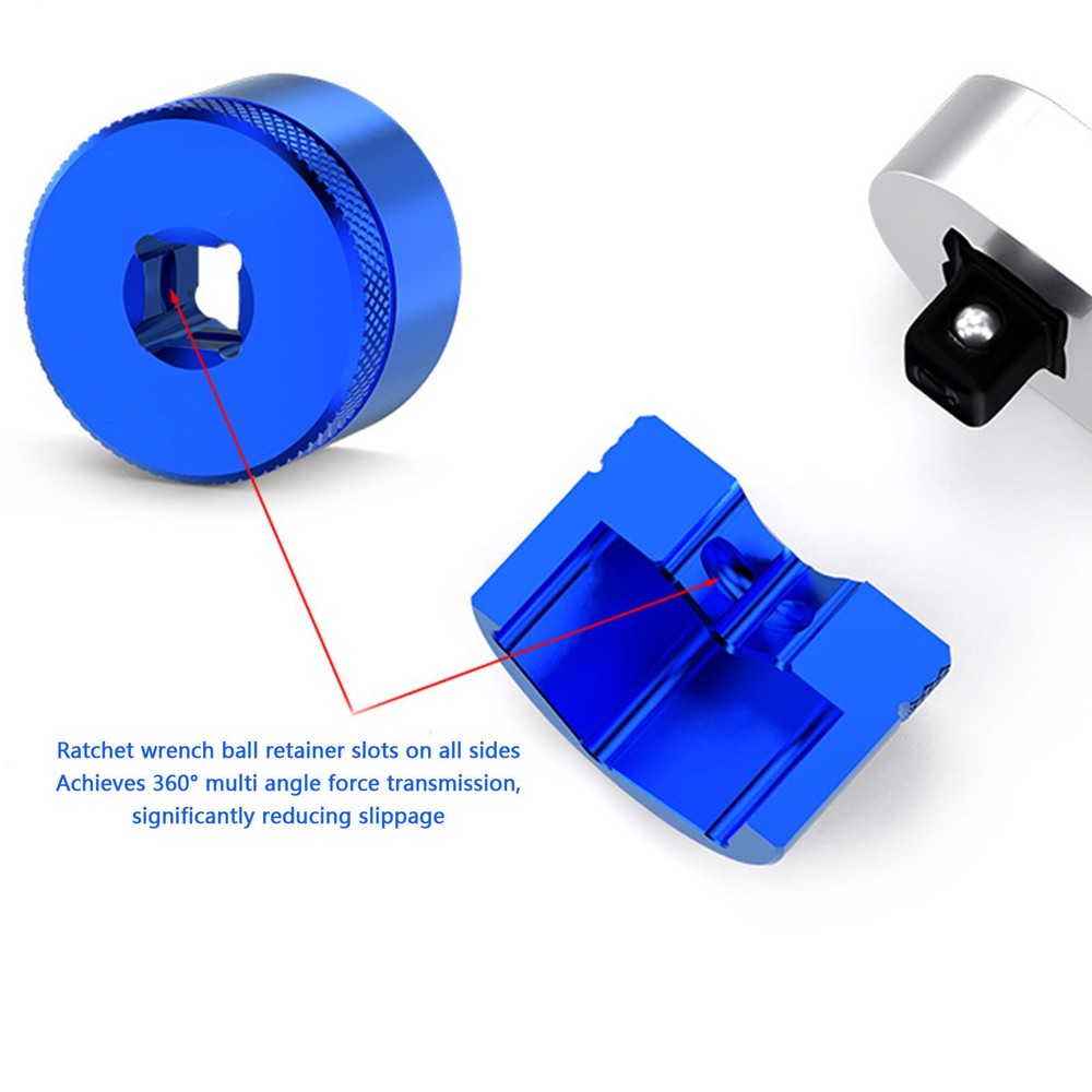 Bike Front Fork Cap Socket Tool 24mm Hex Suspension Fork Air Chamber Cap Socket