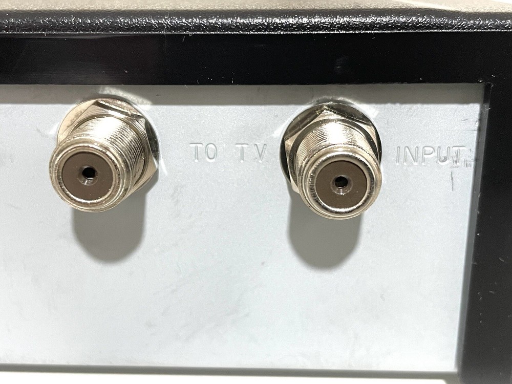 Clear Max 6000 CATV Cable Converter Box With Remote Control (Never Used)