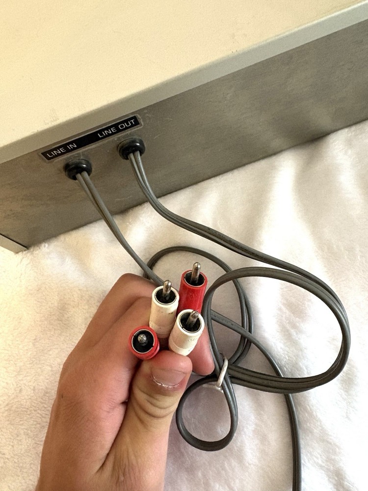 Technics Stereo Double Cassette Deck Model RS-B11-W Tested, Fully Functional