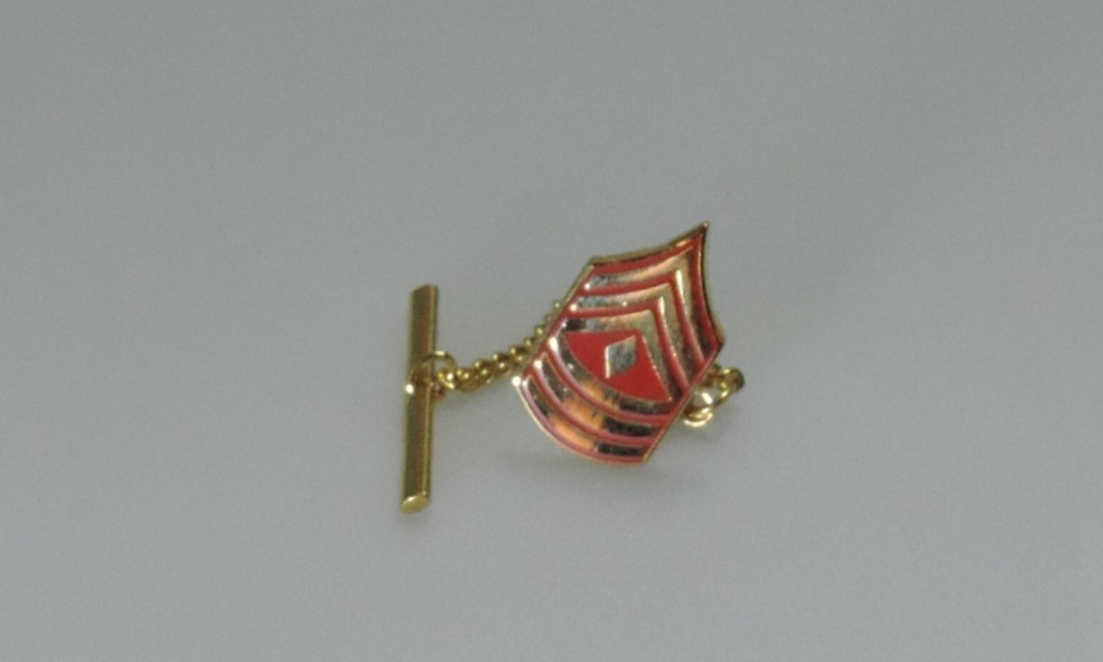 US MARINE CORPS TIE TAC - FIRST SERGEANT