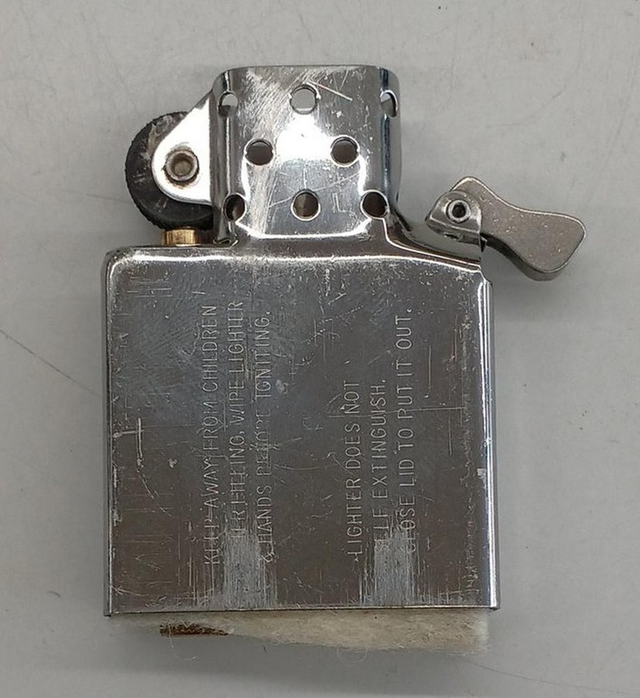 Zippo Black Leather Wrap Lighter New