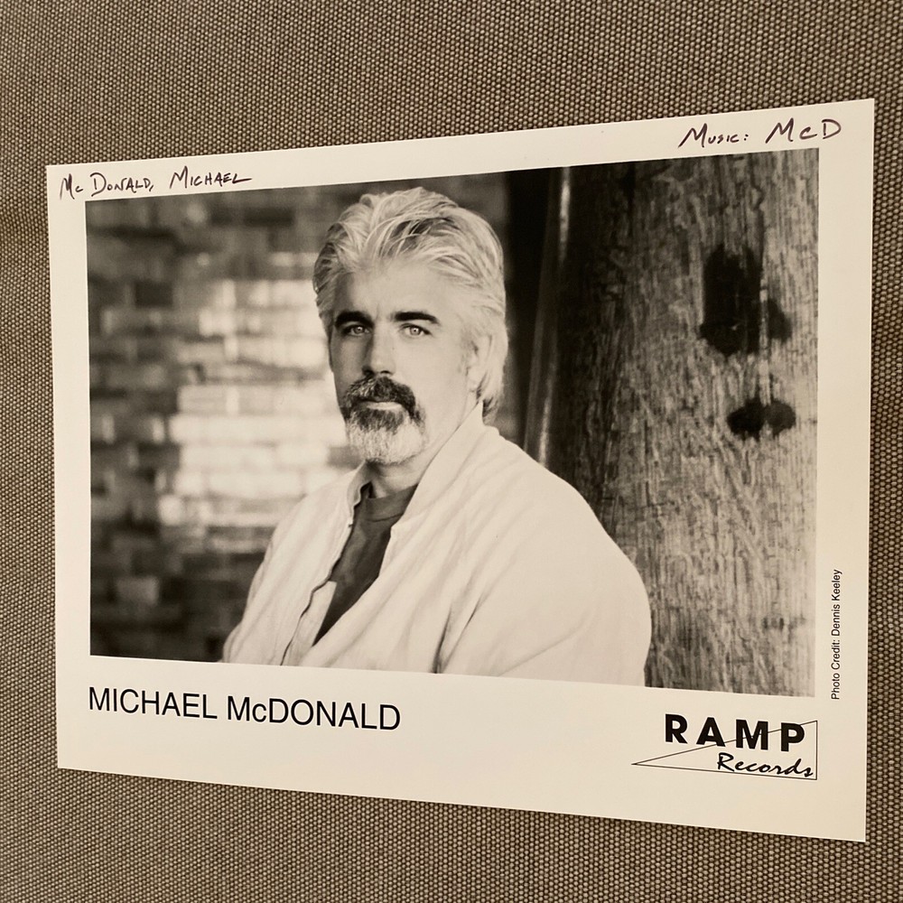 Michael McDonald Press Photo 8x10”. See Description.
