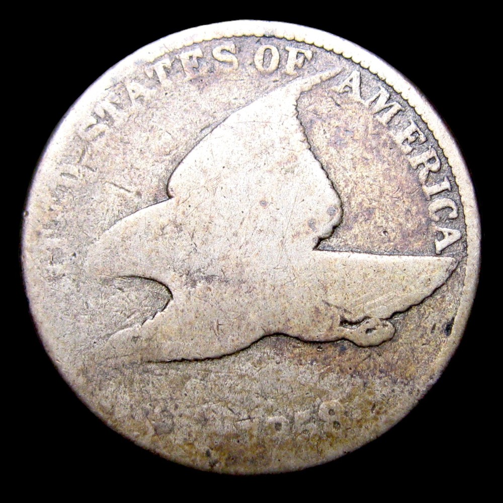 1858 Flying Eagle Cent Penny ---- Nice Coin ---- #581F