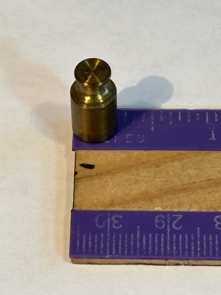 5g Replacement Brass Scale Weight Vintage #2