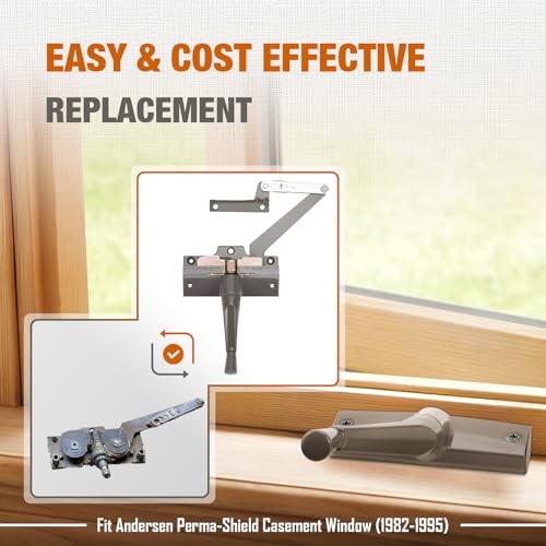 Split Arm Operator for Left Hand with Handle for Replacing Damaged Window