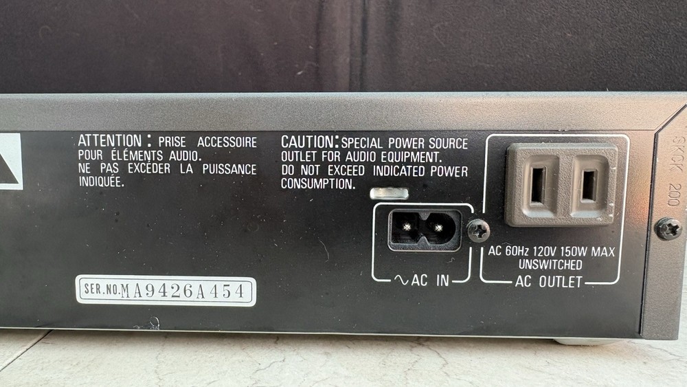 Technics SH-8038 7 Band Stereo Graphic Equalizer *Nice!*