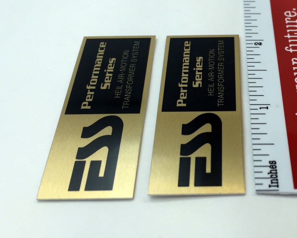 ESS Performance Series Speaker Badge Grill Logo Emblem Custom Made Pair