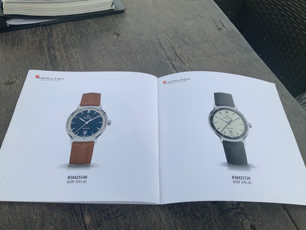 Hamilton Catalog Watches Collection.