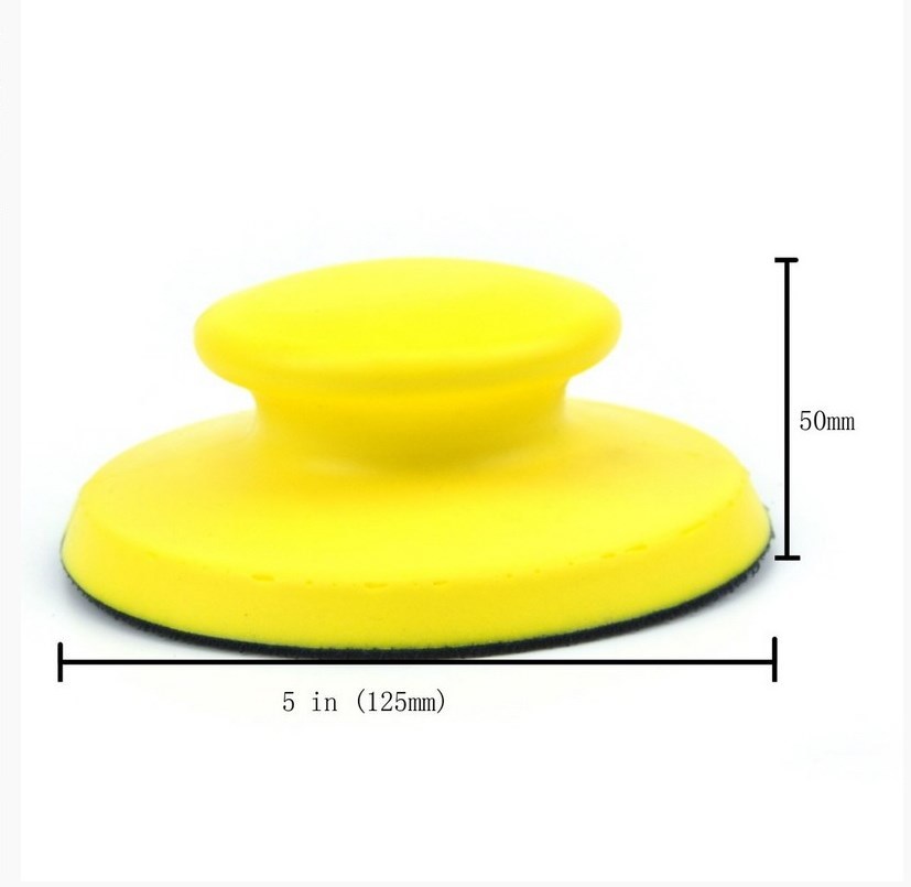 5" Hook and Loop Palm Dome Hand Sanding Block