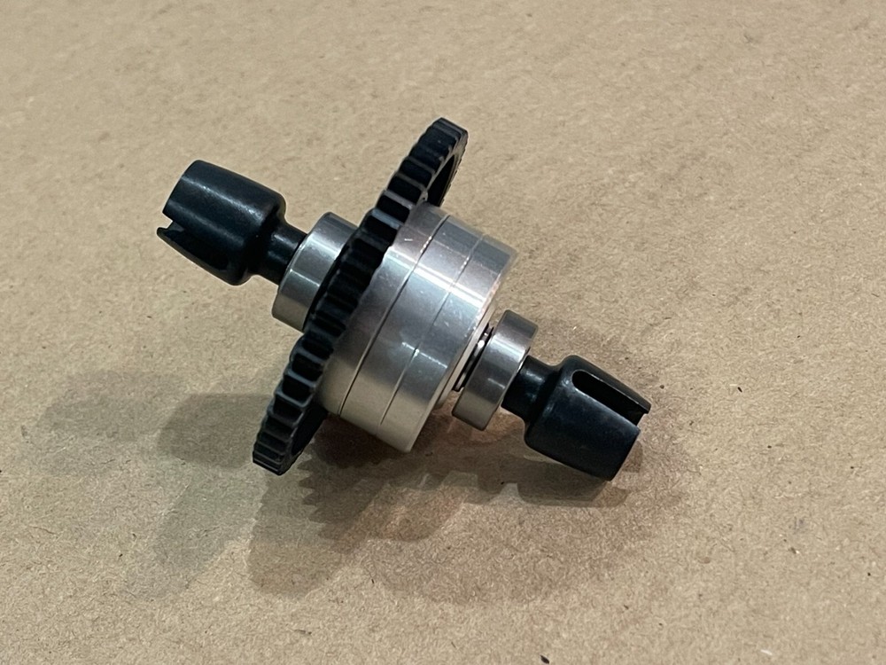 Aluminum Complete 40T Center Differential Diff for Arrma Fireteam 6s BLX Silve
