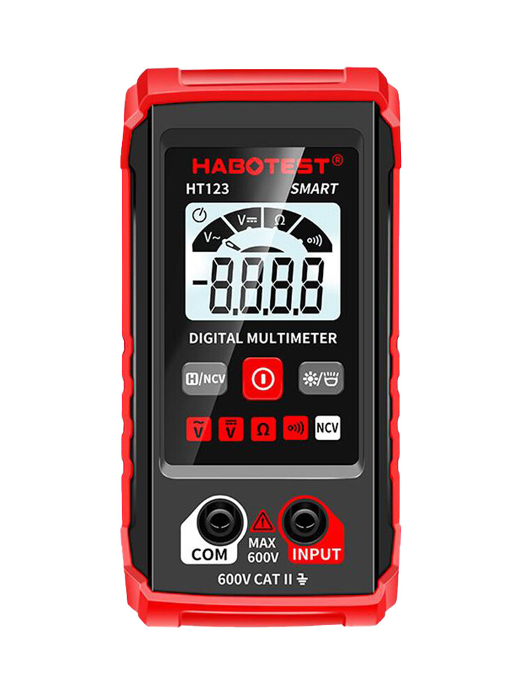 Digital Multimeter Electrical Auto-Ranging Voltmeter Non-Contact Voltage Tester