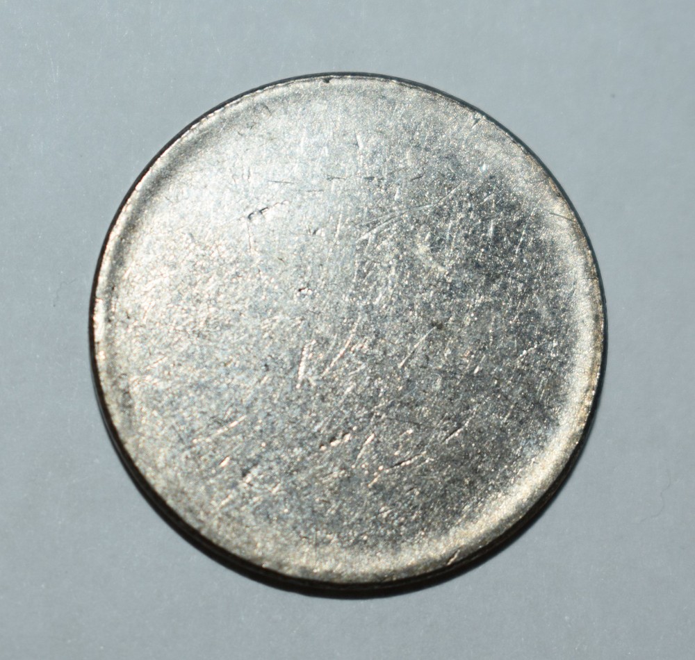 106b. ONE (1) US MINT UNC QUARTER TYPE 2 PLANCHET (WITH RIM), ERROR