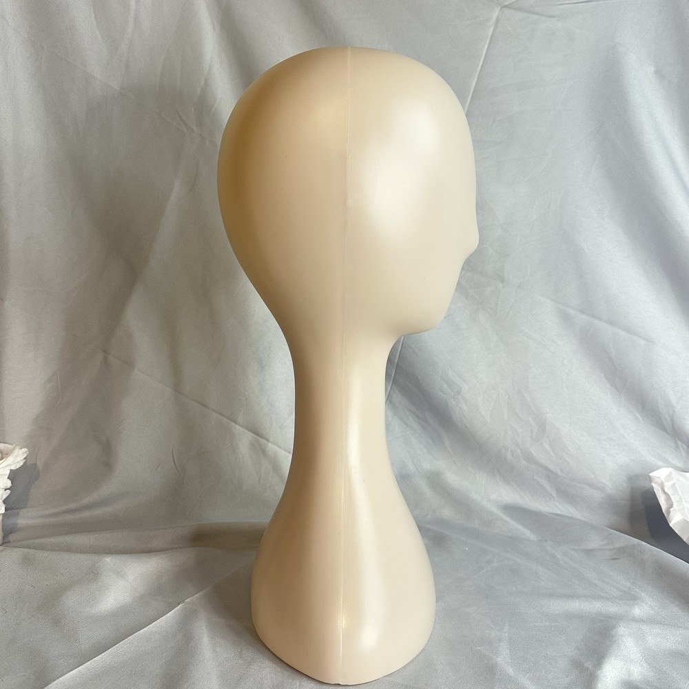 Professional Plastic Mannequin Head Durable Wig Stand Display (Skin)