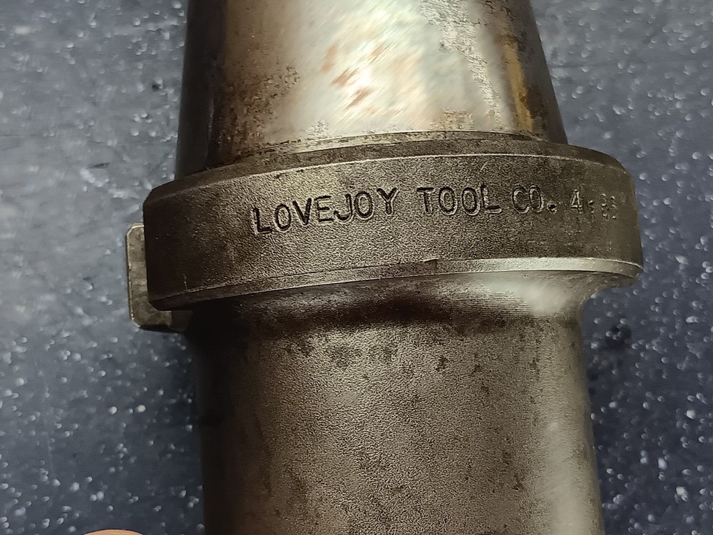 Lovejoy NMTB50 1" ID Solid End Mill Taper Tool Holder Milling Lathe Tooling 1.0
