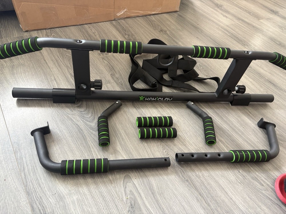 KAKICLAY 2024 Multi-Grip Pull Up Bar