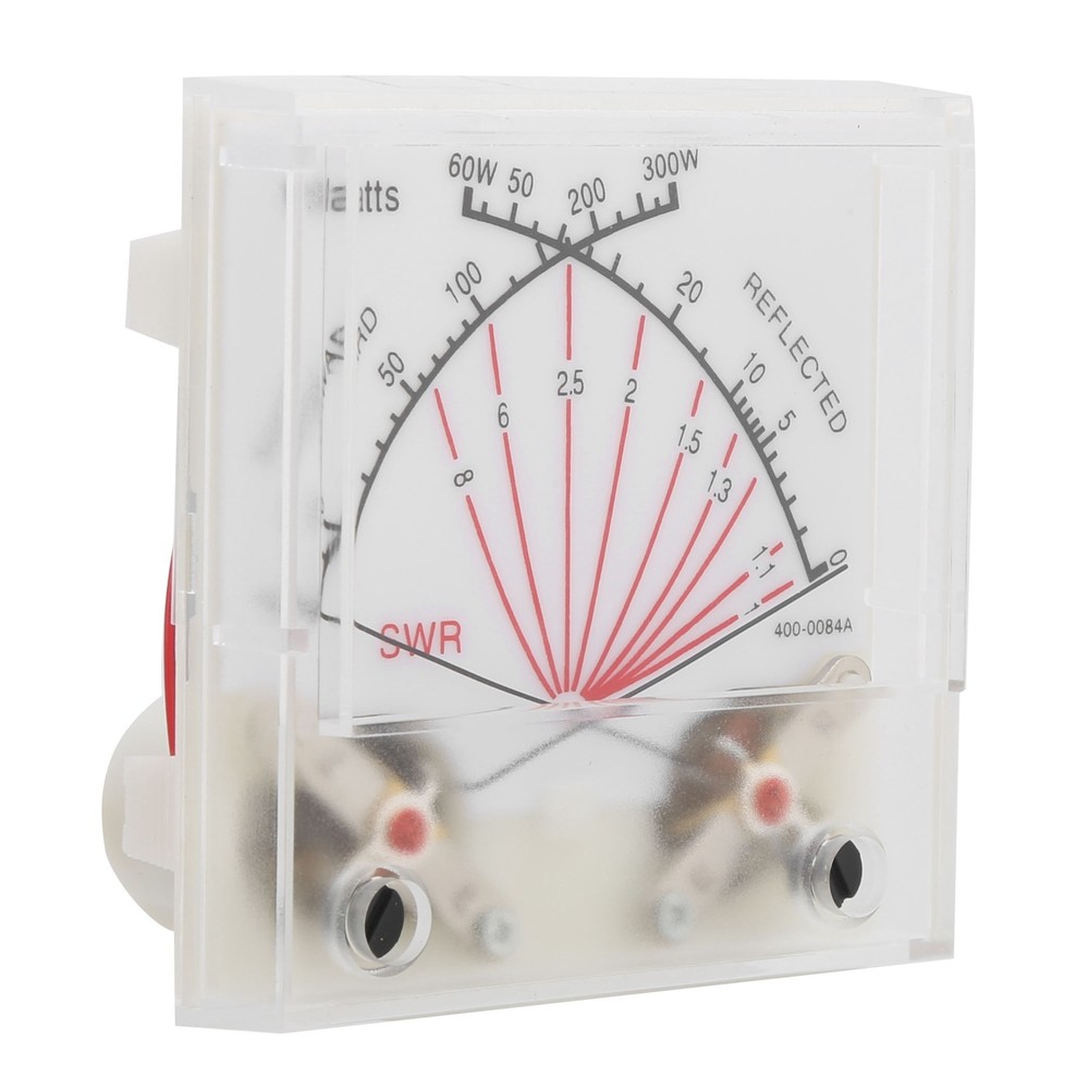 SWR/Power Watt Meter Needle 60/300W Power Meter Transmitter With Backlight