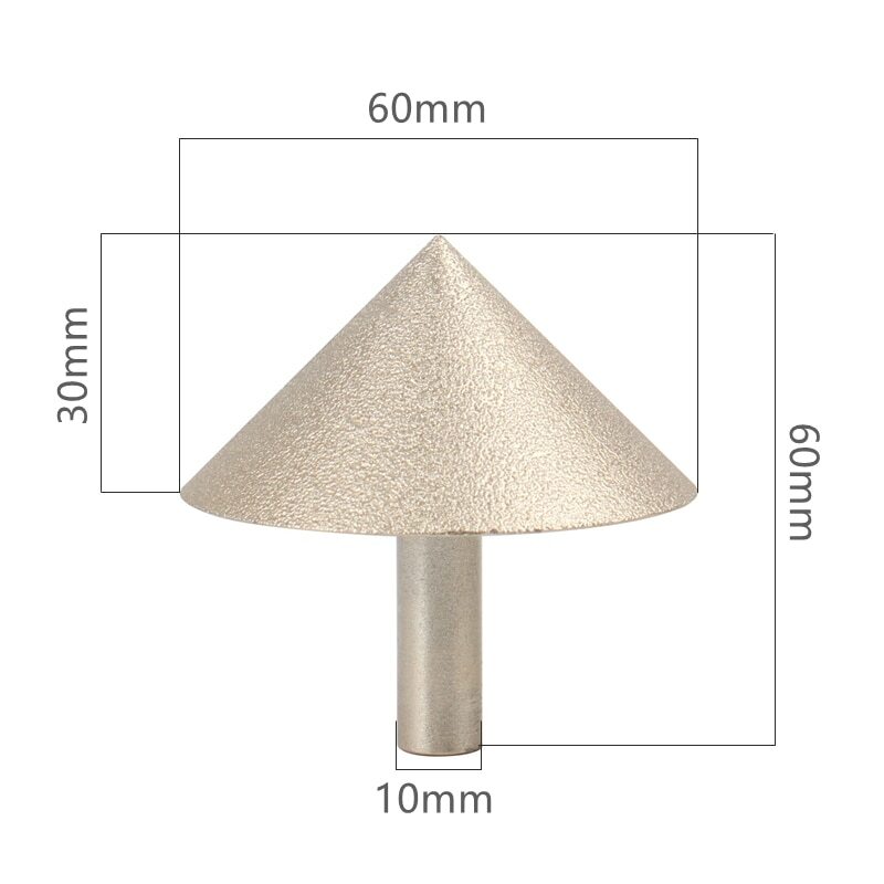20-60mm Countersink Drill Bit Diamond Sand Grinding Bit 90 Degree Tool For Tile