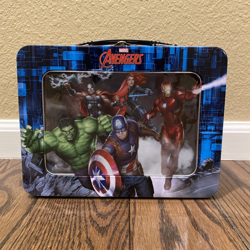 The Tin Box Lunch Box Marvel Avengers