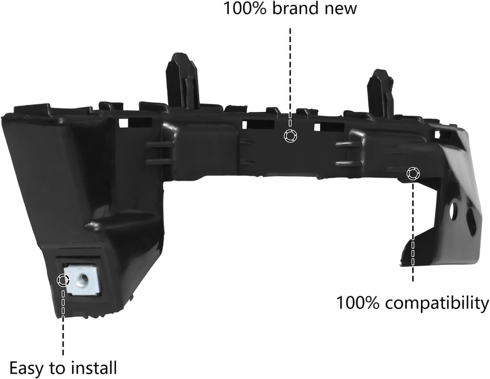 Front Bumper Cover Support Retainer Bracket Pair For 2016 2017 2018 2019 Cruze