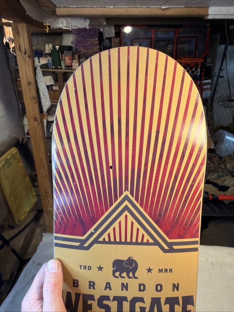 Element Skateboards Brandon Westgate No Struggle No Progress Pro Deck
