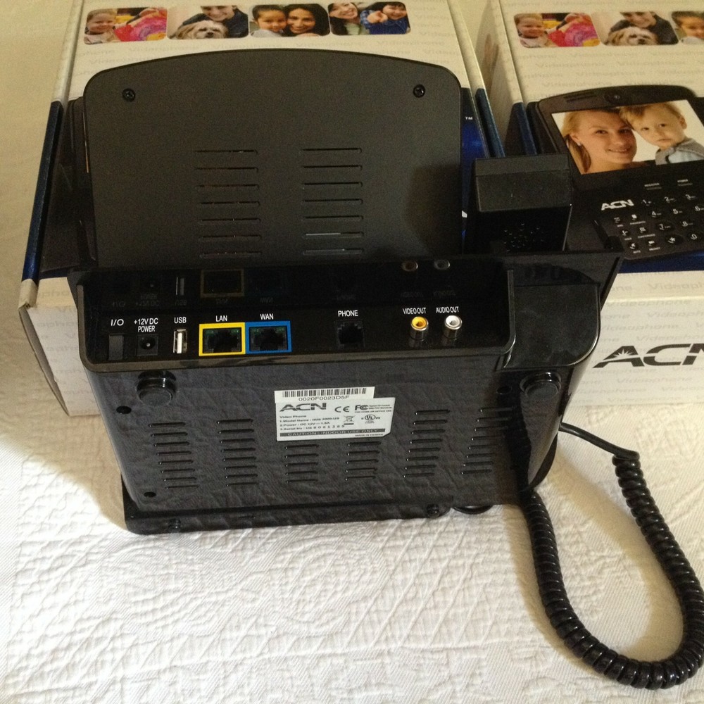 2 Iris 3000 Videophones with an additional extra box