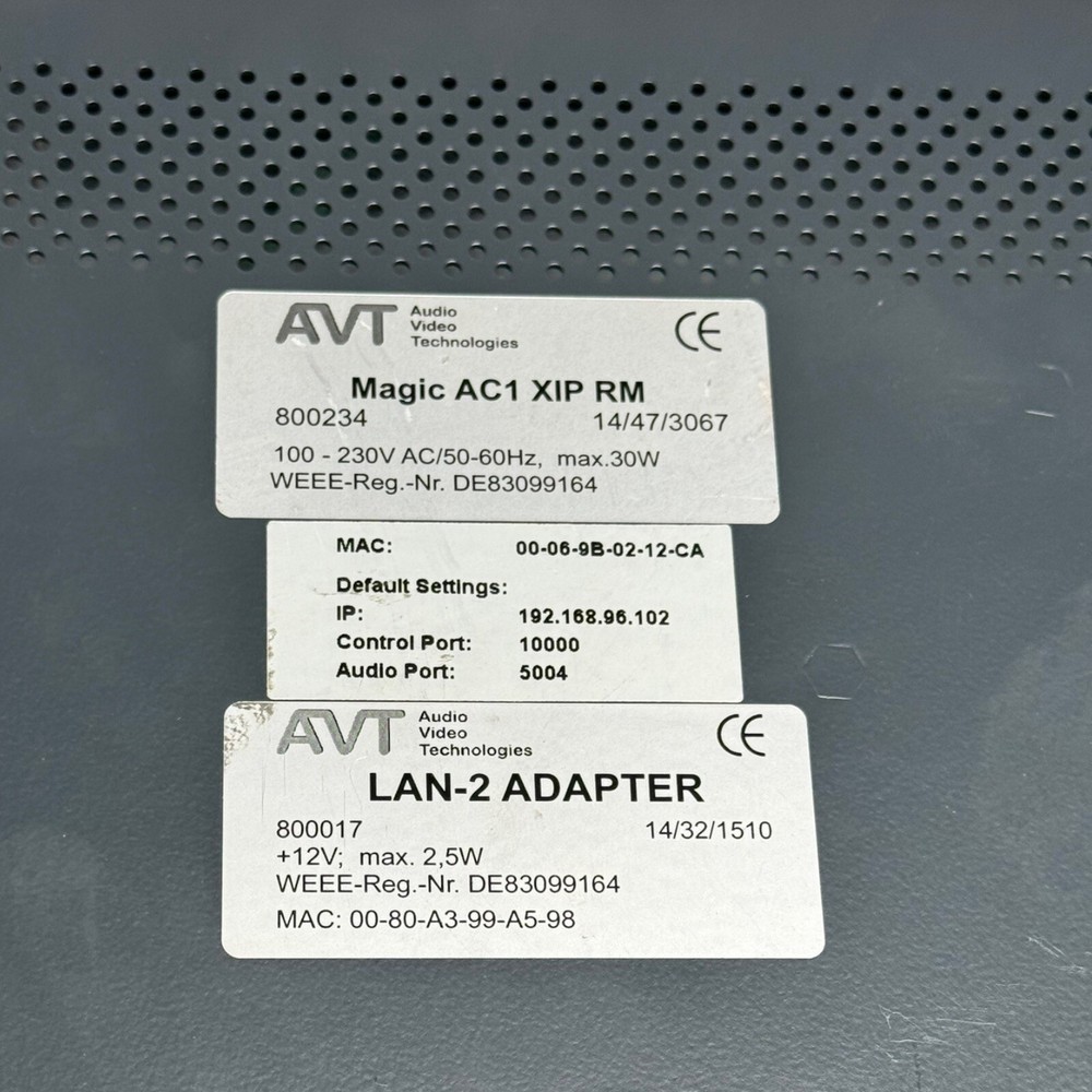 AVT MAGIC AC1 XIP RM Audio decorder