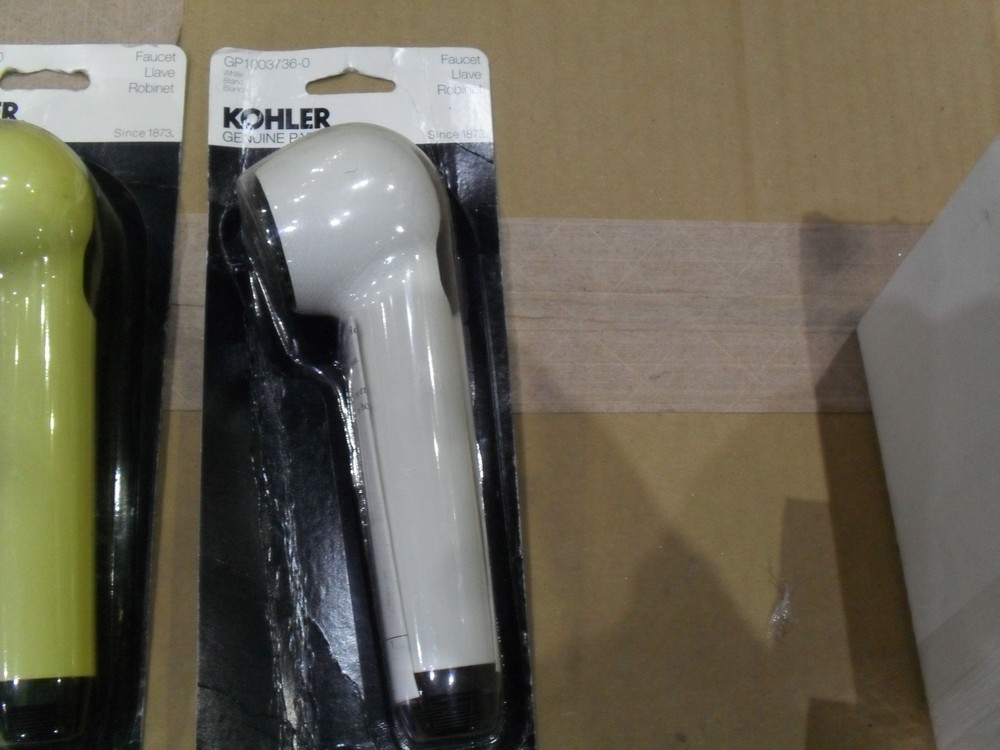 Kohler GP1003736-0 White spray with screen