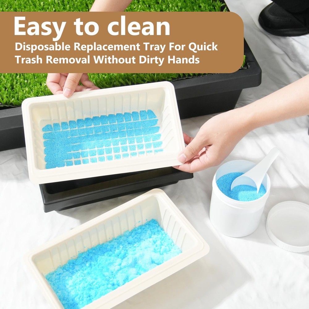 20-Pack Pet Loo Pee-Pod Refills with Sponge Compatible with PetSafe Portable ...