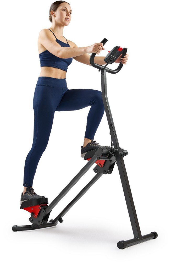 Smart Adjustable Step Stairs Climber Foldable Strength Core Home Workout 330 lbs