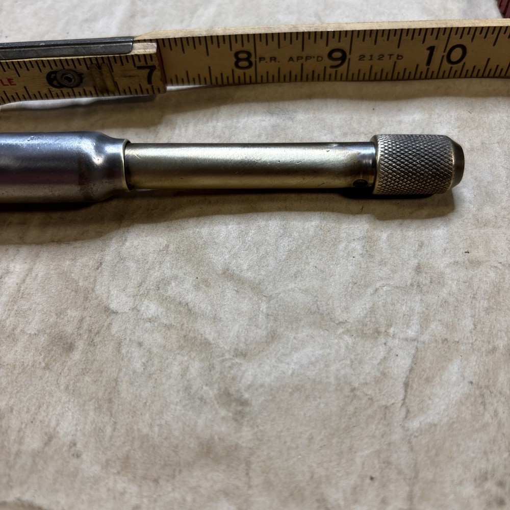 Vintage 10” GOODELL-PRATT TOOL SMITHS PUSH DRILL With Four Bits