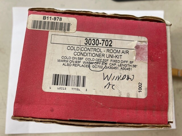 3030-702 Cold Control- Room Air Condition Uni-Kit