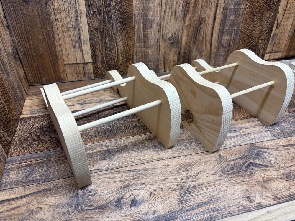2 -Duck Decoy/Double Stands/ With Knots/ Pine. Group 12#