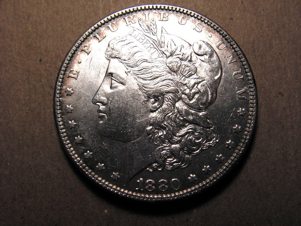 1880 - P Morgan Silver Dollar,