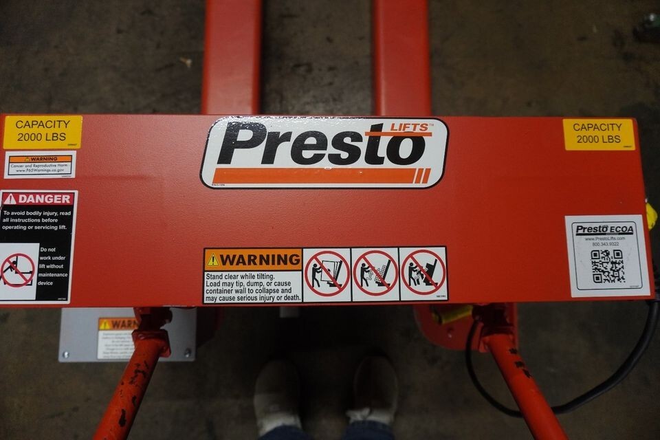 Presto Lift Electric Tilter/ Model PT-20