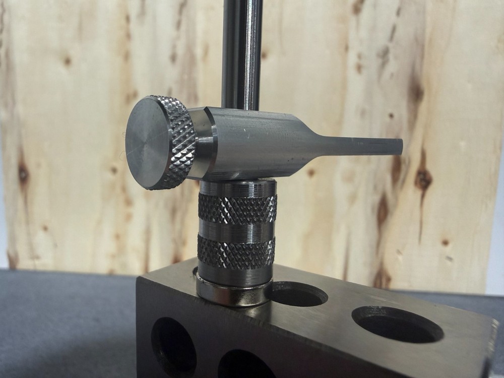 Adjustable tool height setter - short  - ø1/2" stem