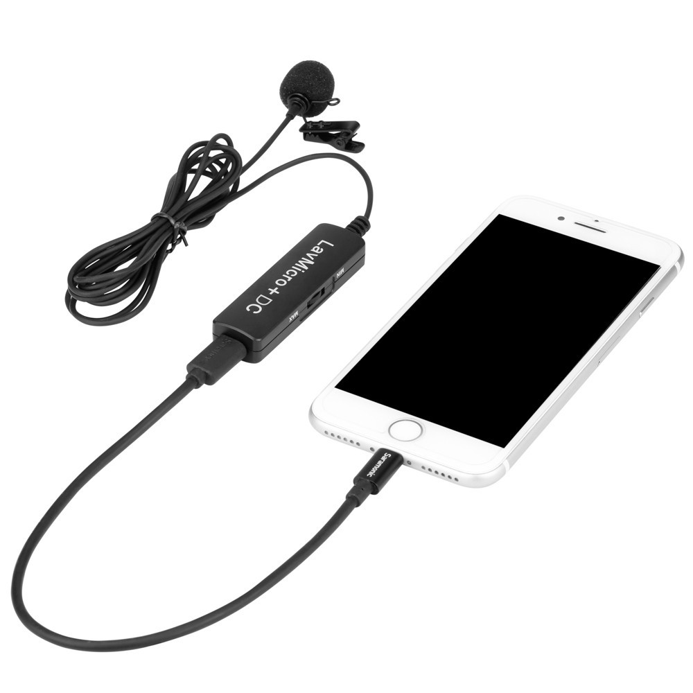 Saramonic LavMicro+DC Universal Digital Lavalier (Lightning, USB-C & USB-A)
